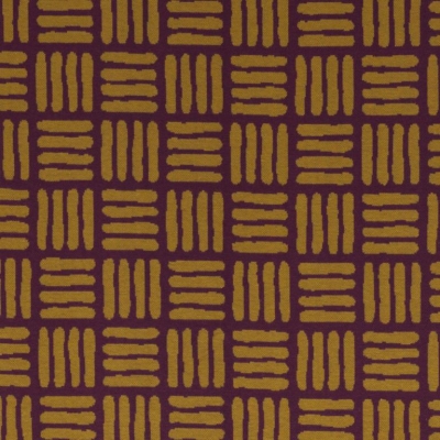 Jaquardjersey | Marvelous Strokes Lycklig Design | Lila Ocker